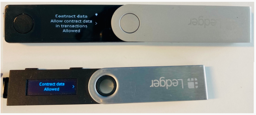 Ledger Contract Data 