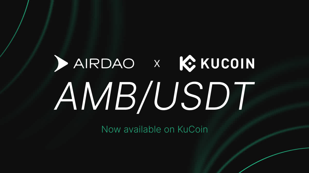 KuCoin lists AirDAO's $AMB Token with a $USDT Pair