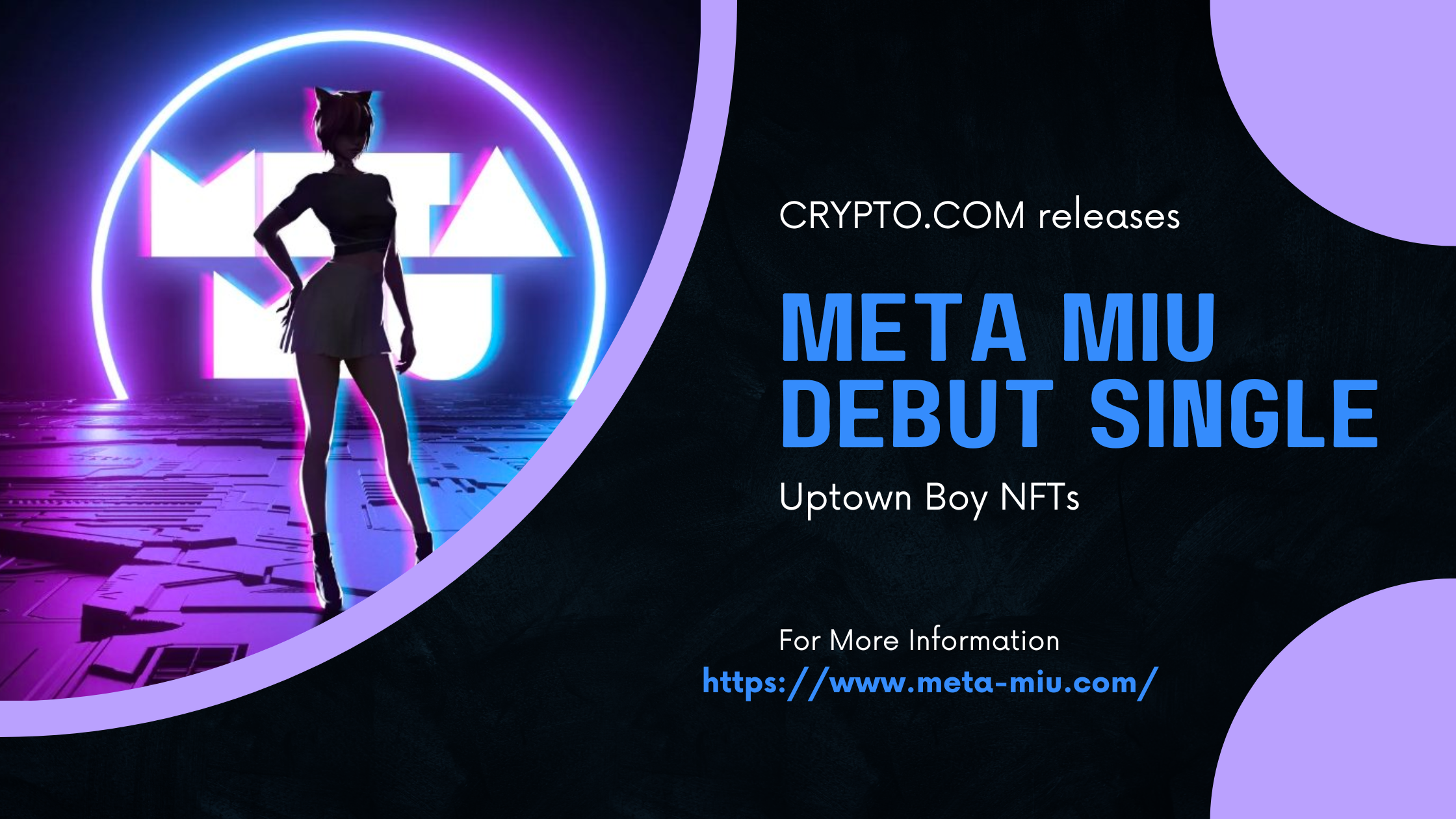 Crypto.com and Fantagio Collaborate to Launch Debut Single "Uptown Boy" By Meta Miu