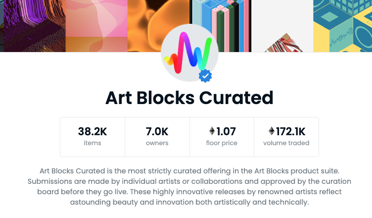 Art Blocks Curated 