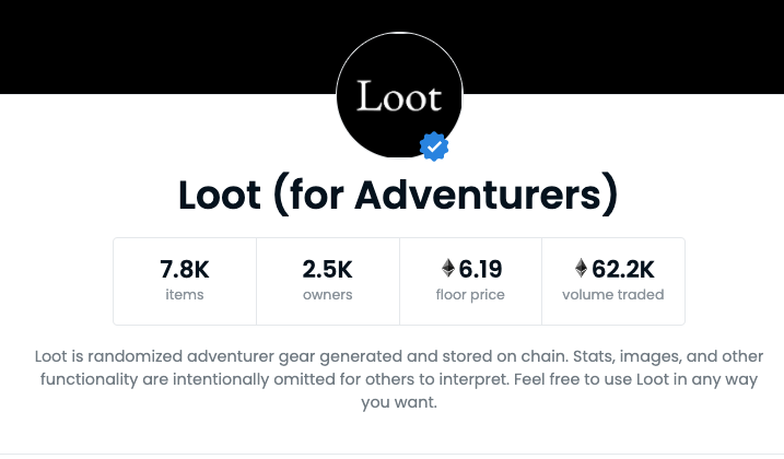 Loot for Adventurers 