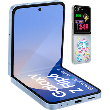 Image for Samsung-GalaxyZFlip6256GBBlue-gsmc_2d#08