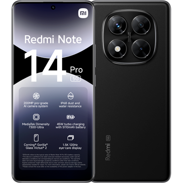 Image for Xiaomi Redmi Note 14 Pro 256GB Black