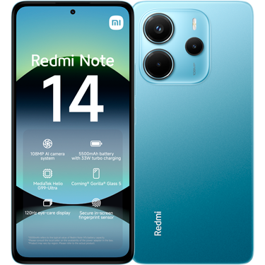 Image for Xiaomi Redmi Note 14 4G 128GB Ocean Blue