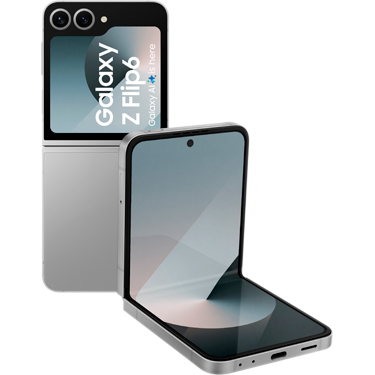 Image for Samsung-GalaxyZFlip6256GBSilverShadow-gsmc_2d#01