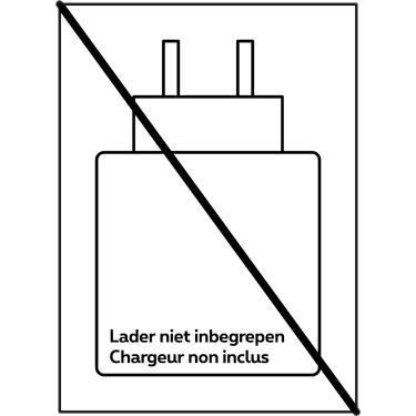 Charger not included