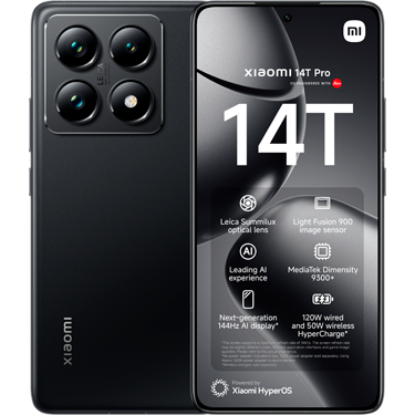 Image for Xiaomi 14T Pro 512GB Titan Black