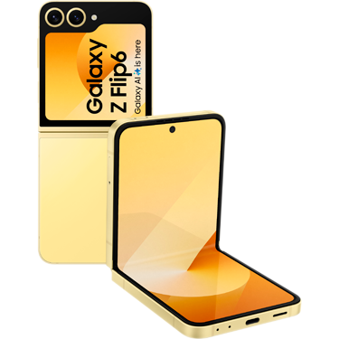 Image for Samsung-GalaxyZFlip6256GBYellow-gsmc_2d#01