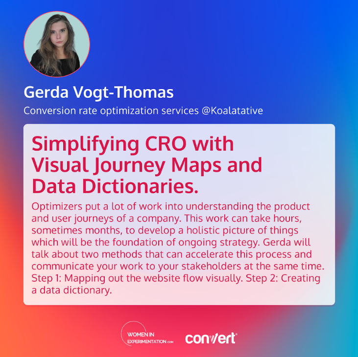 Simplifying CRO with Visual Journey Maps & Data Dictionaries 