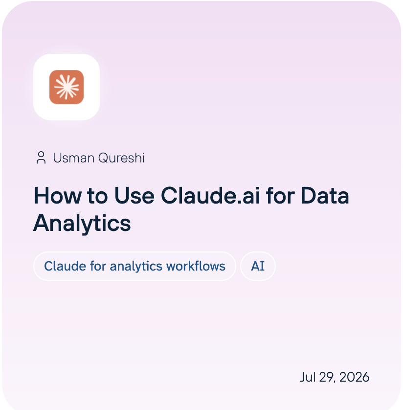 How to Use Claude.ai for Data Analytics