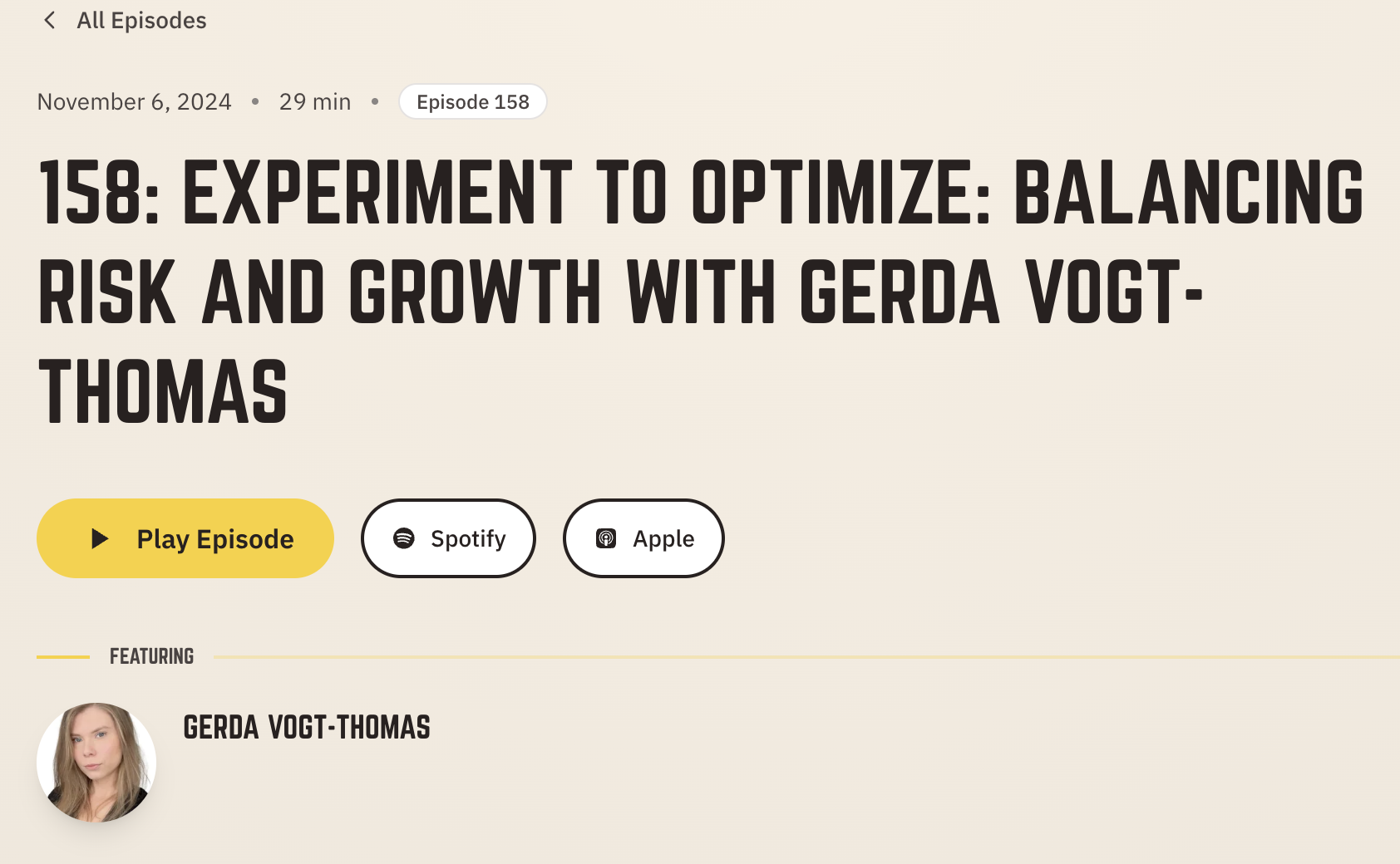  Experiment to Optimize: Balancing Risk and Growth