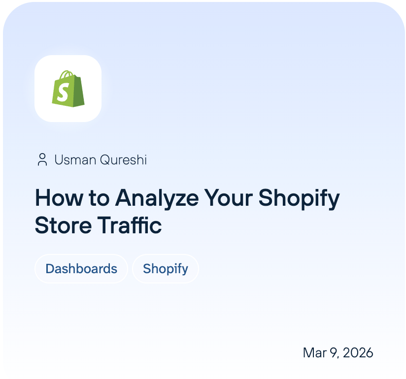 How to Analyze Your Shopify Store Traffic