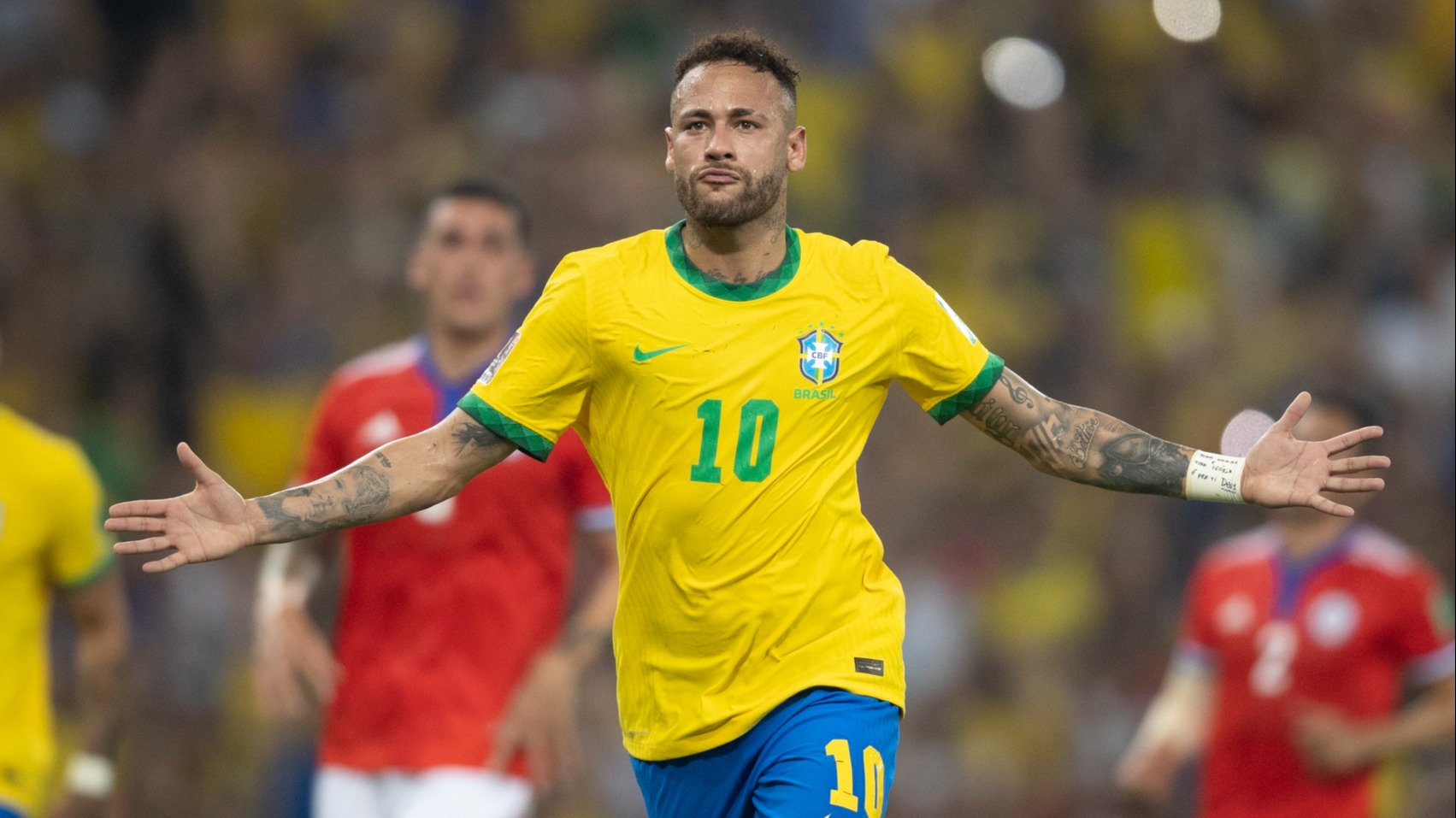 Brasil 4 x 0 Chile: seleção goleia com primeiro gol de Vini Jr