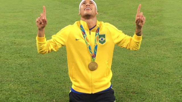 neymar 2016 olympics