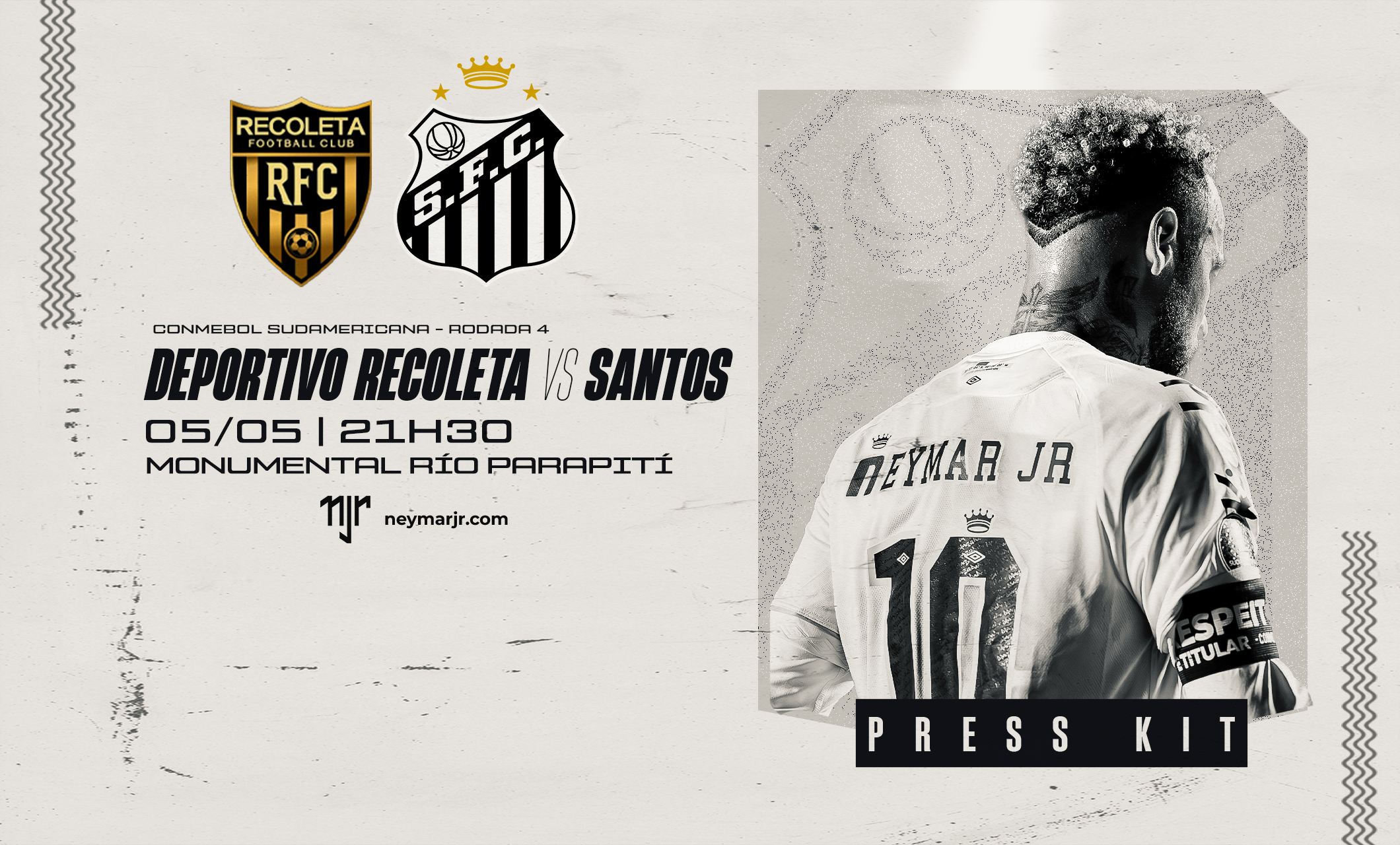 Neymar Jr Stats | Santos FC x Deportivo Recoleta | Neymar Jr.
