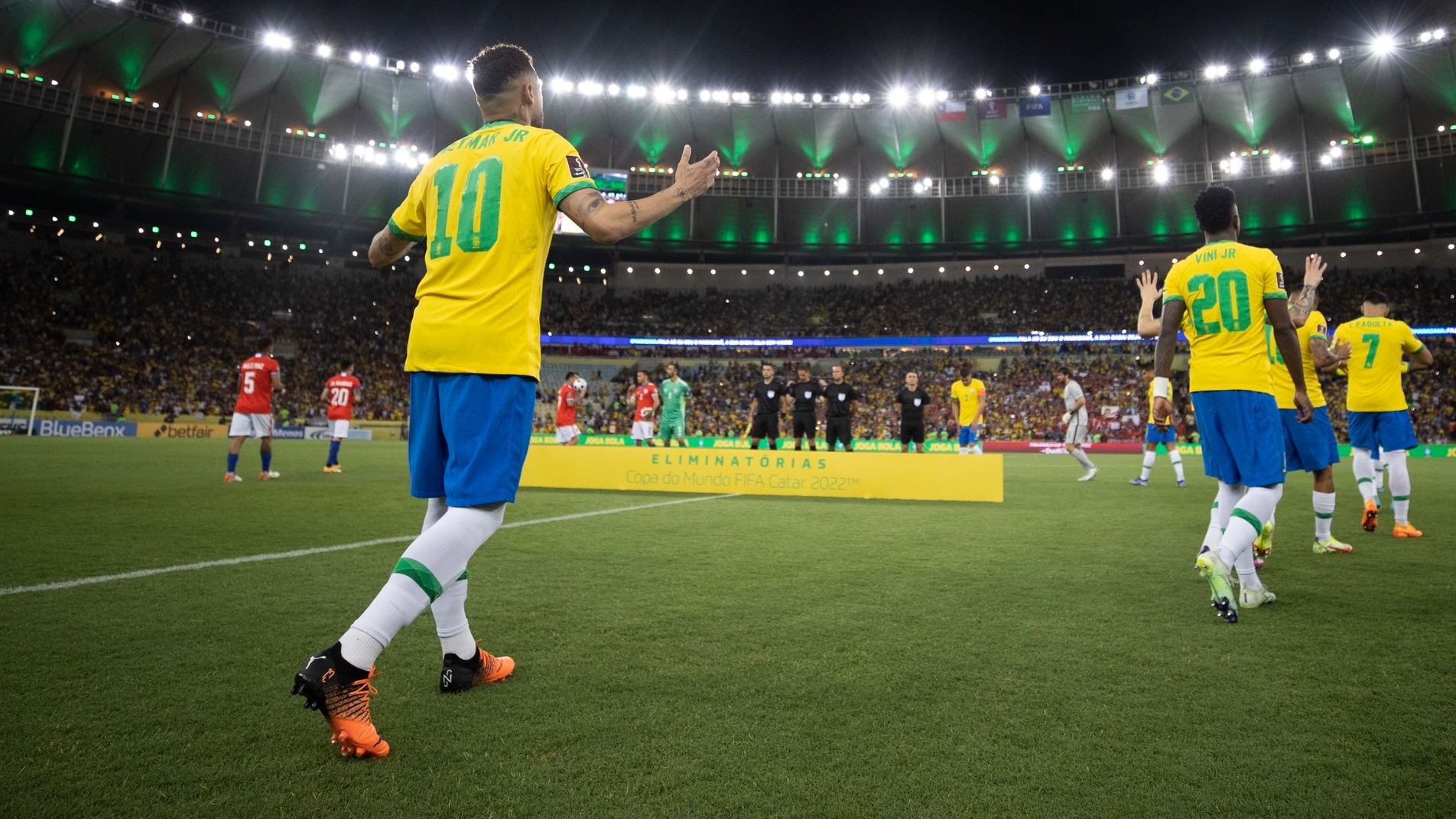 Brasil 4 x 0 Chile  Eliminatórias da Copa - América do Sul: melhores  momentos