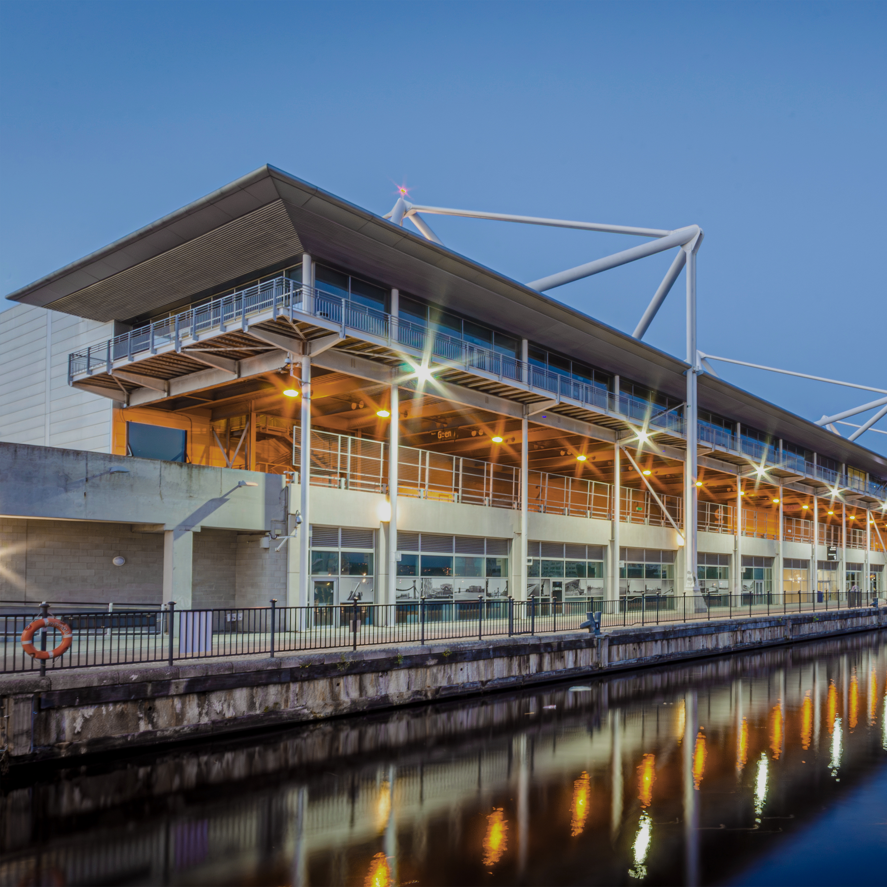 A photo of the event venue in London