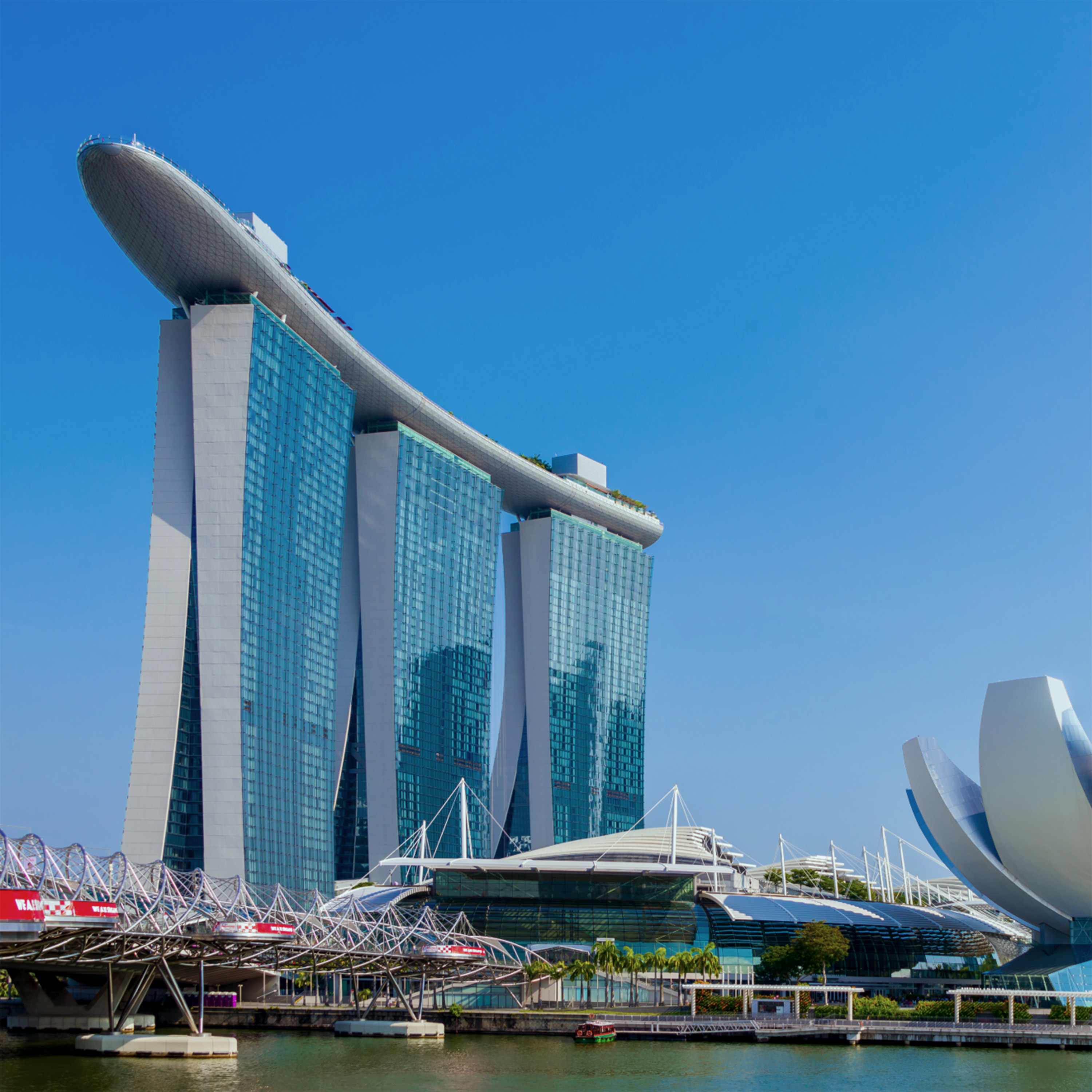 A photo of the event venue in Singapore