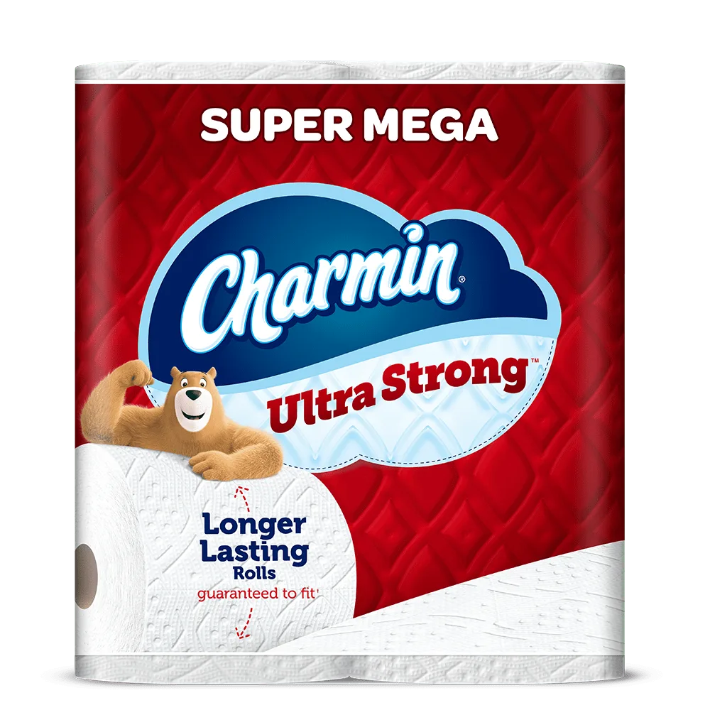 Rouleau super méga de papier hygiénique Ultra Strong Charmin