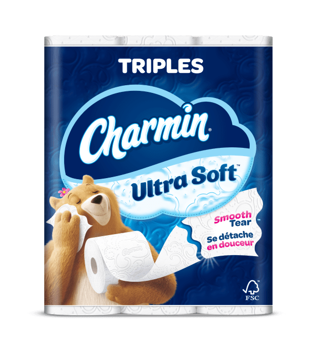 Buy Ultra Soft 2 ply Toilet Paper Mega Roll Online - Charmin Canada