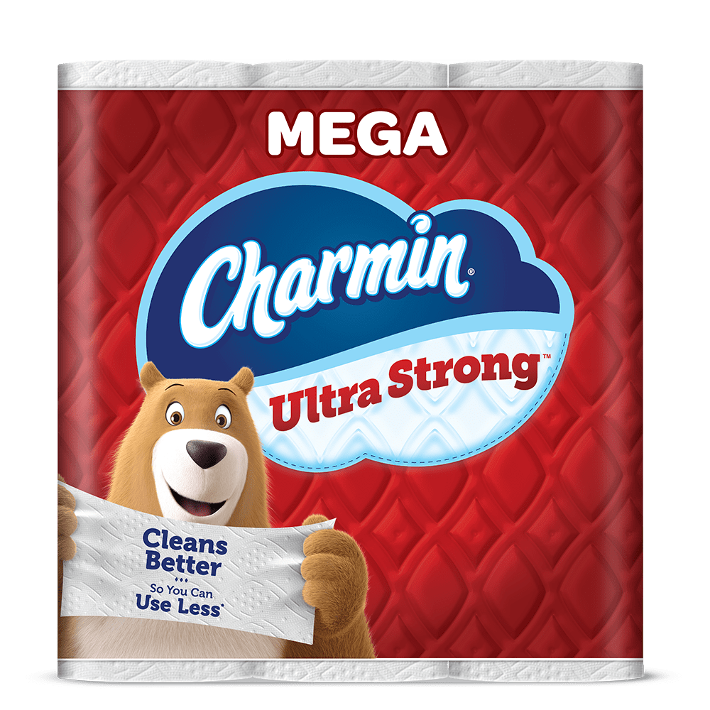 Ultra strong toilet paper mega roll