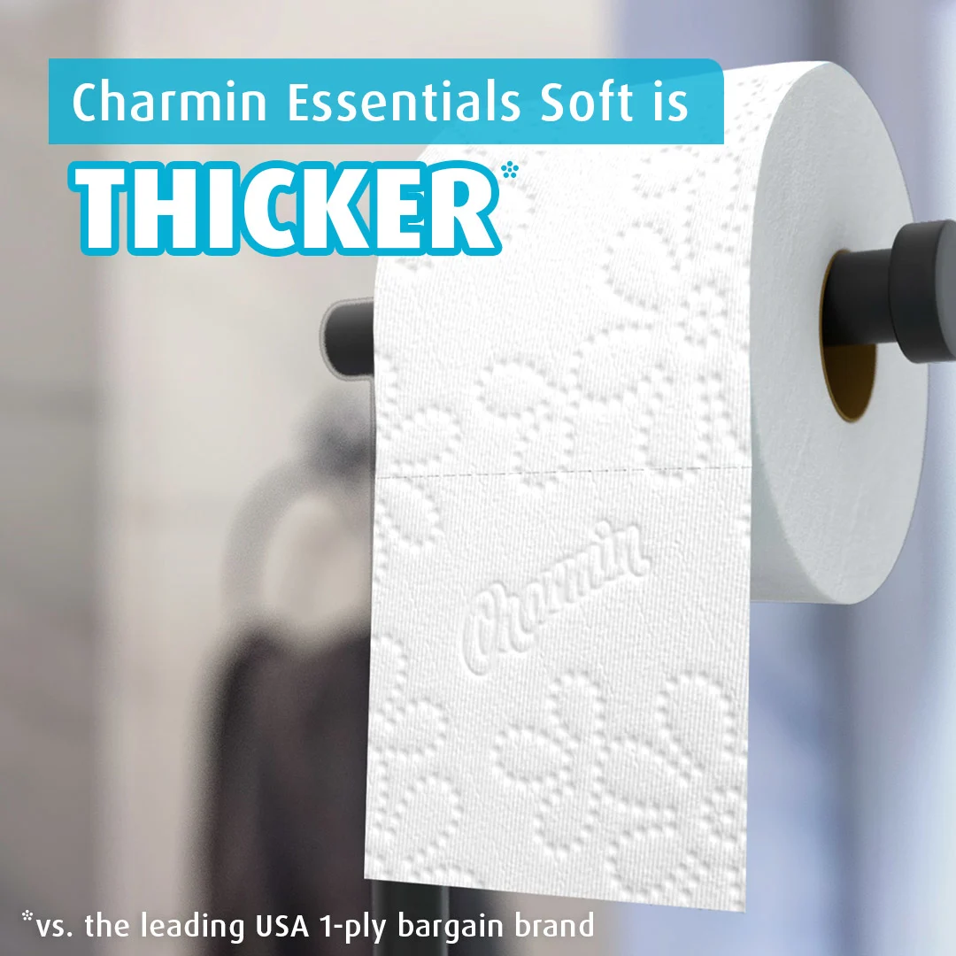 Long-lasting essential toilet paper