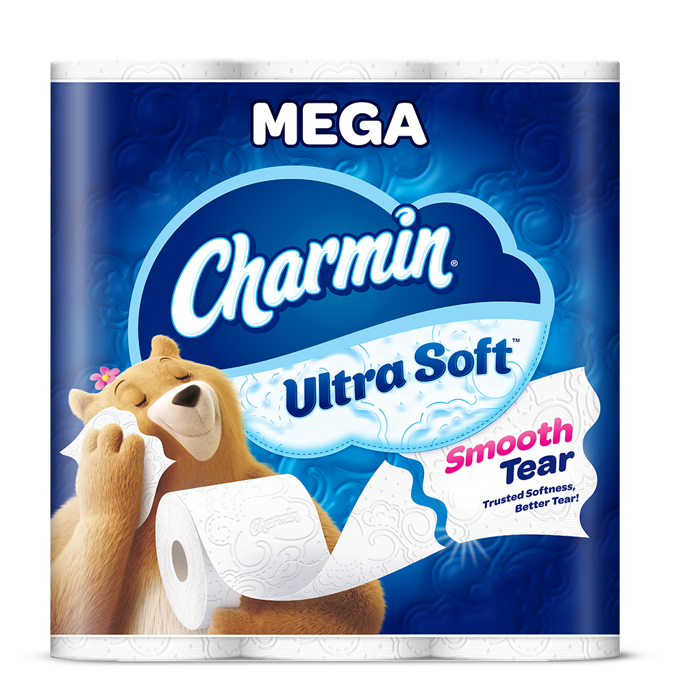 Buy Ultra Soft 2 ply Toilet Paper Mega Roll Online - Charmin Canada