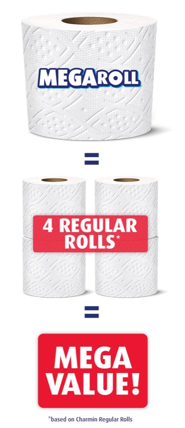 Buy Ultra Strong Toilet Paper Mega Roll Online - Charmin Canada