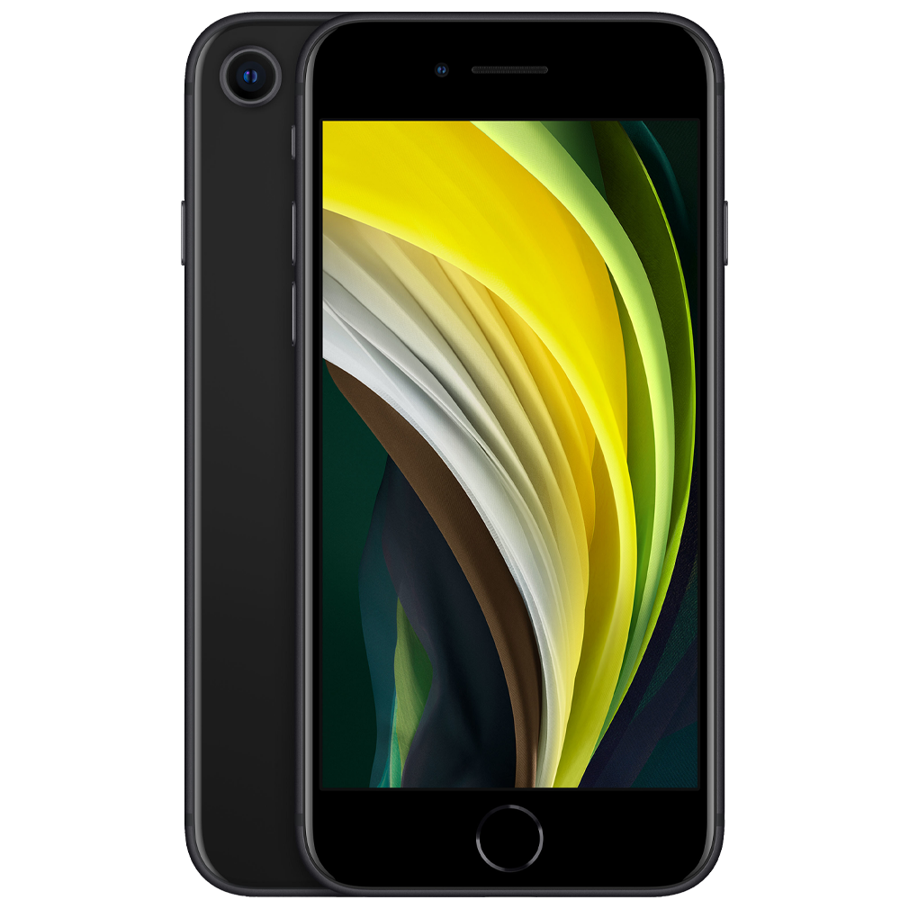 Apple iPhone SE (2020) 128 GB schwarz + Amazfit Band 5 (refurbished)