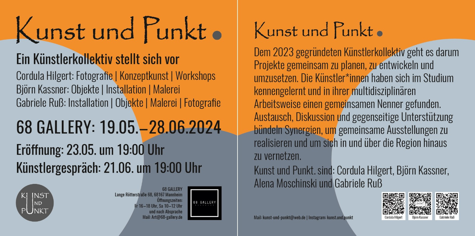 Kunst und Punkt.