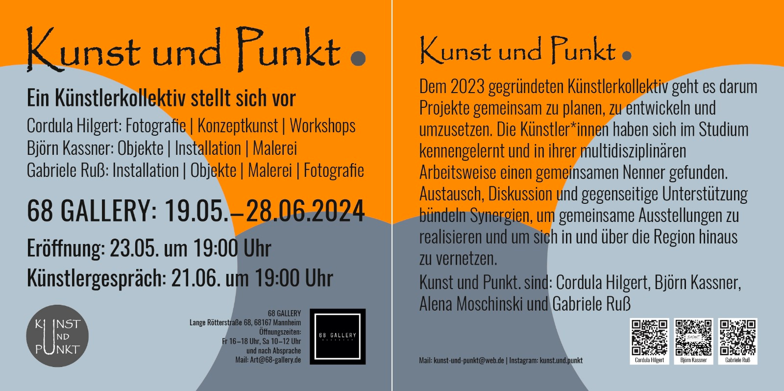 Kunst und Punkt.