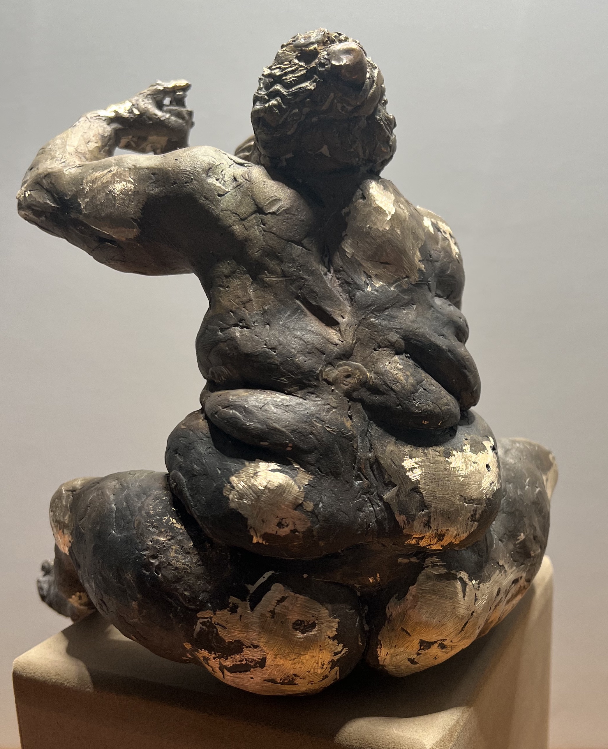 Goldene Dicke hinten