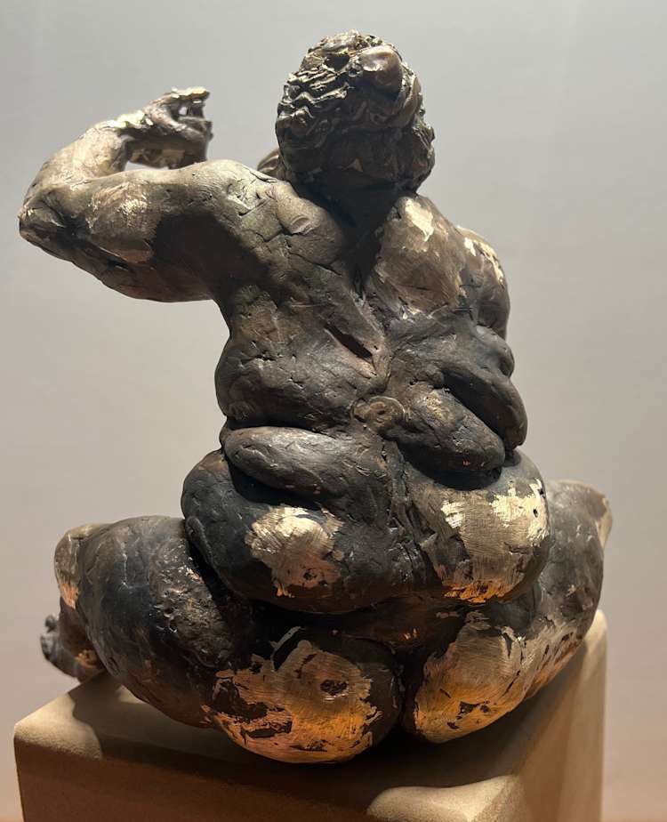 Goldene Dicke hinten