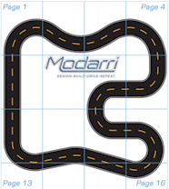 Printable Race Track Modarri The Ultimate Toy Car