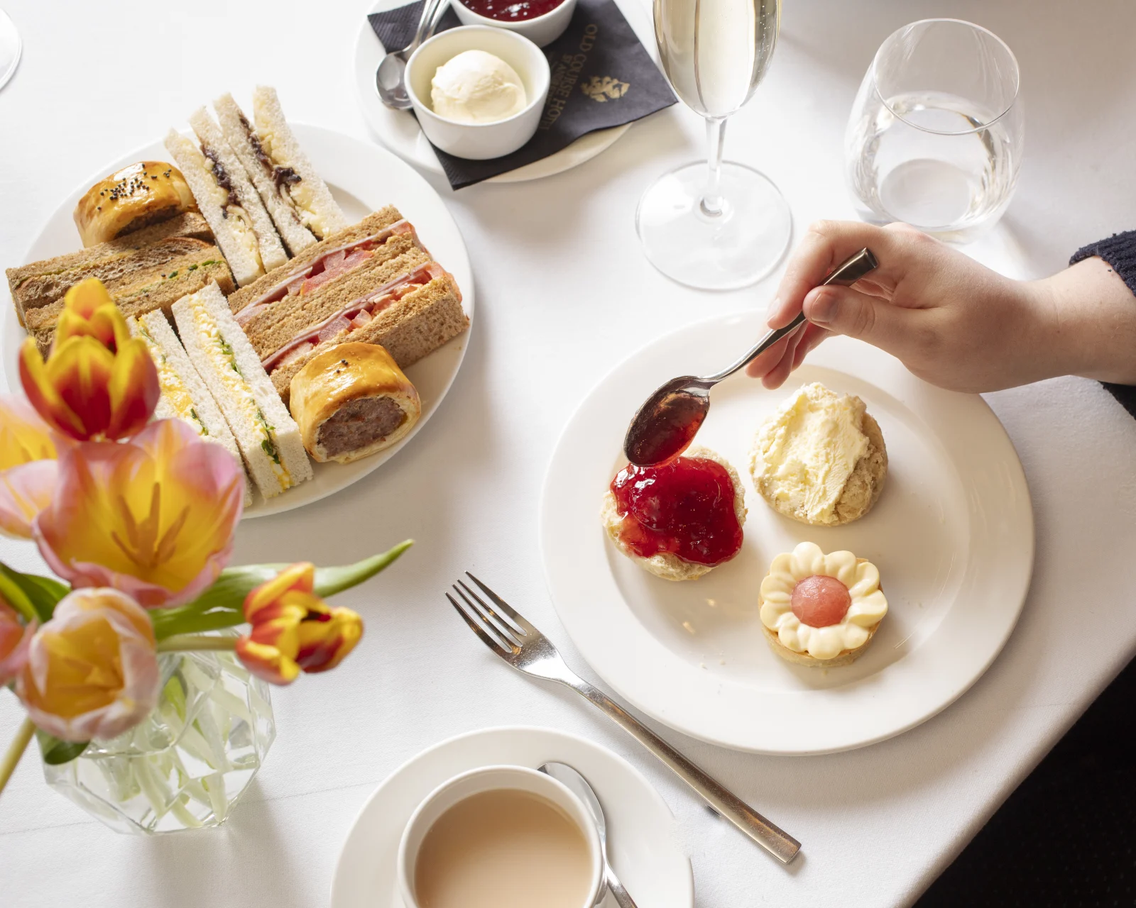 Afternoon tea indulgence at The Old Course Hotel, St Andrews 