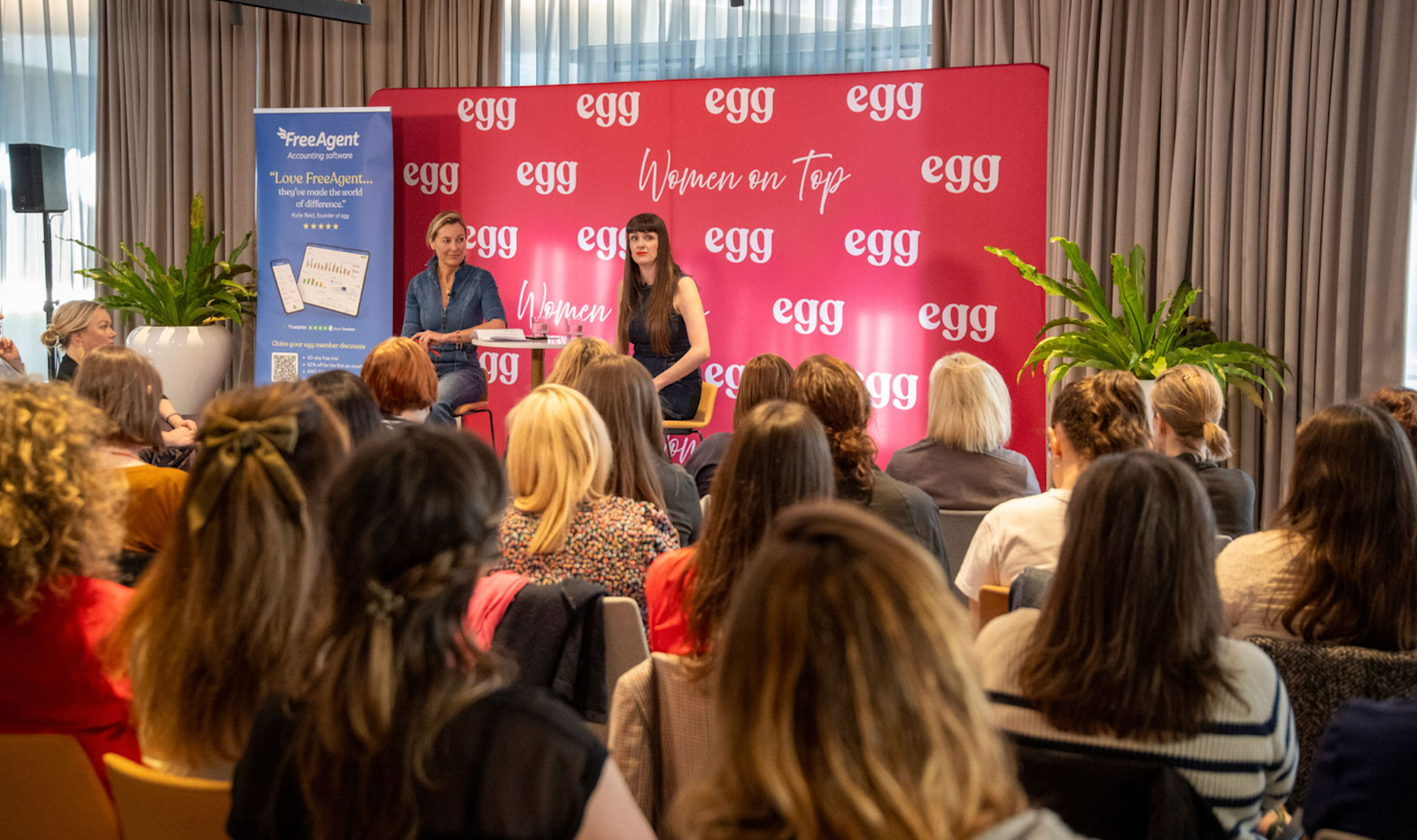 We are egg community members networking and collaborating, supporting female entrepreneurs and business owners in Scotland