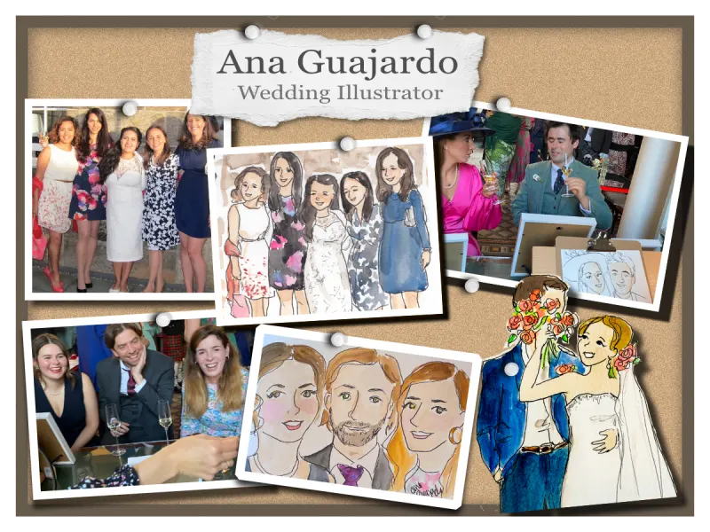 Ana Guajardo Wedding Illustrator