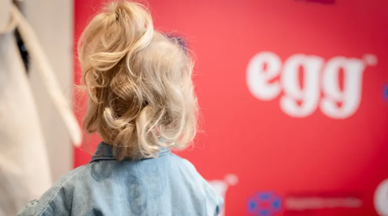 May's egg & co-working day with childcare included
