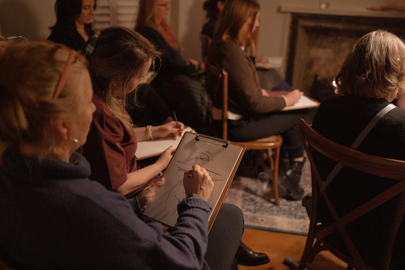 Sip & Draw: A Winter Evening of Creativity, Confidence and Connection