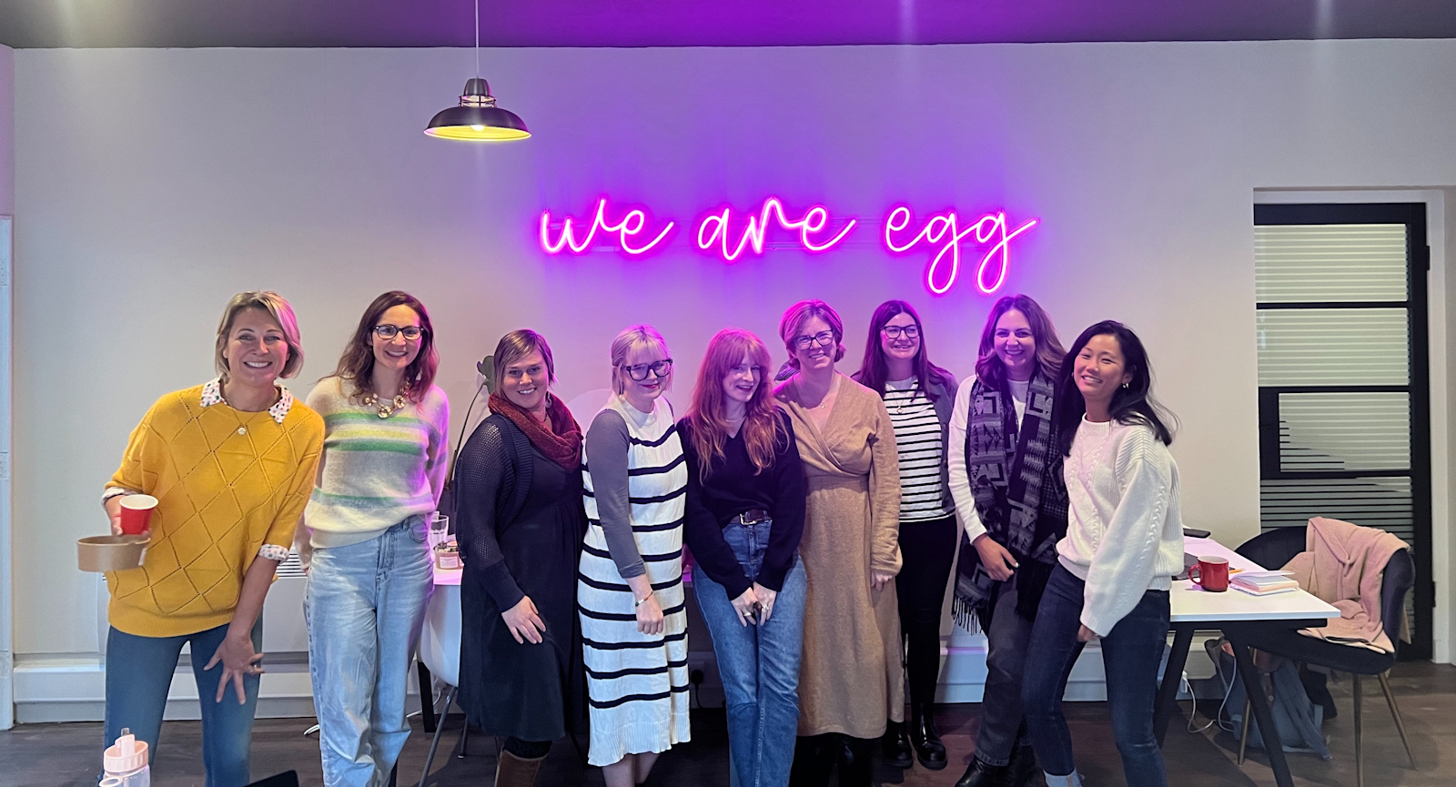 Our productivity packed egg & co-working day