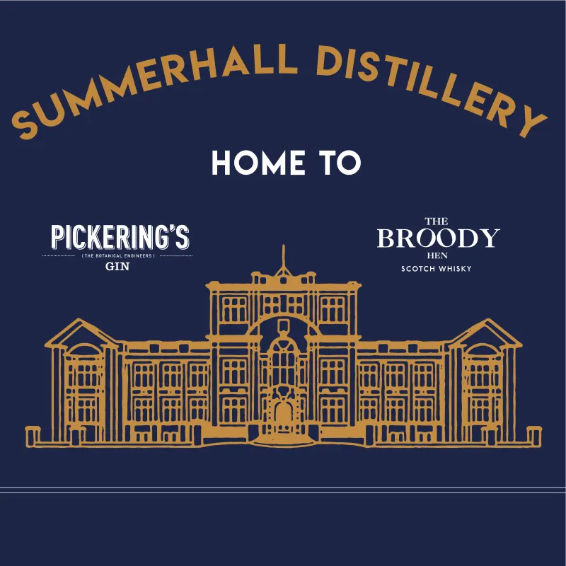 Summerhall Distillery - Home of Pickering's Gin & the Broody Hen Scotch Whisky