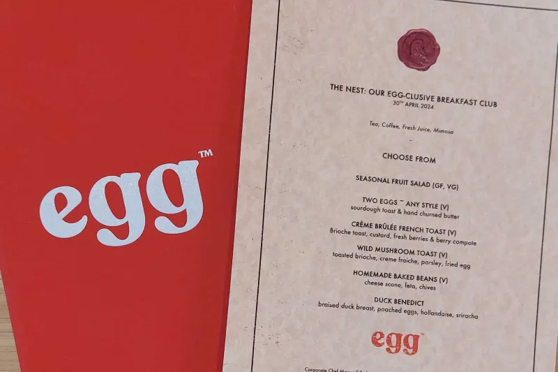 The Nest: our egg-clusive breakfast club