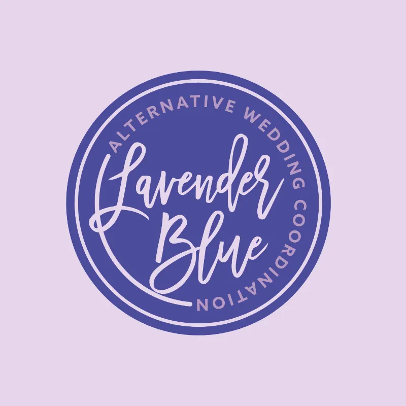 Lavender Blue Alternative Wedding Coordination