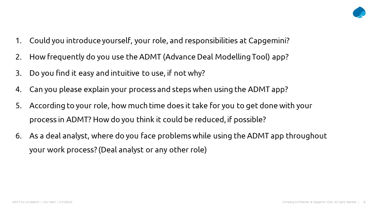 UX Research — Slide 6
