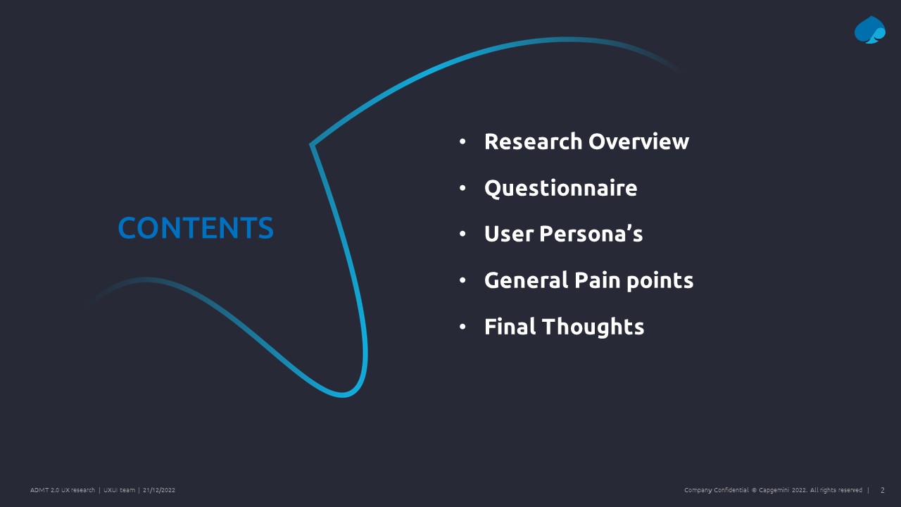 UX Research — Slide 2