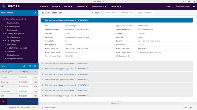 Capgemini Redesign — Thor Information