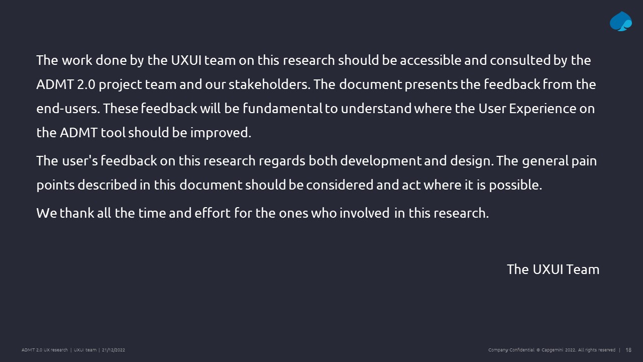 UX Research — Slide 18