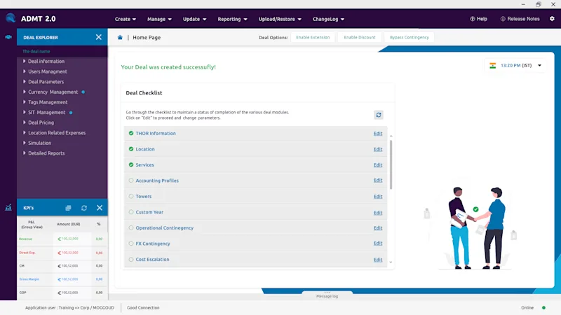 Capgemini Redesign — Deal explorer