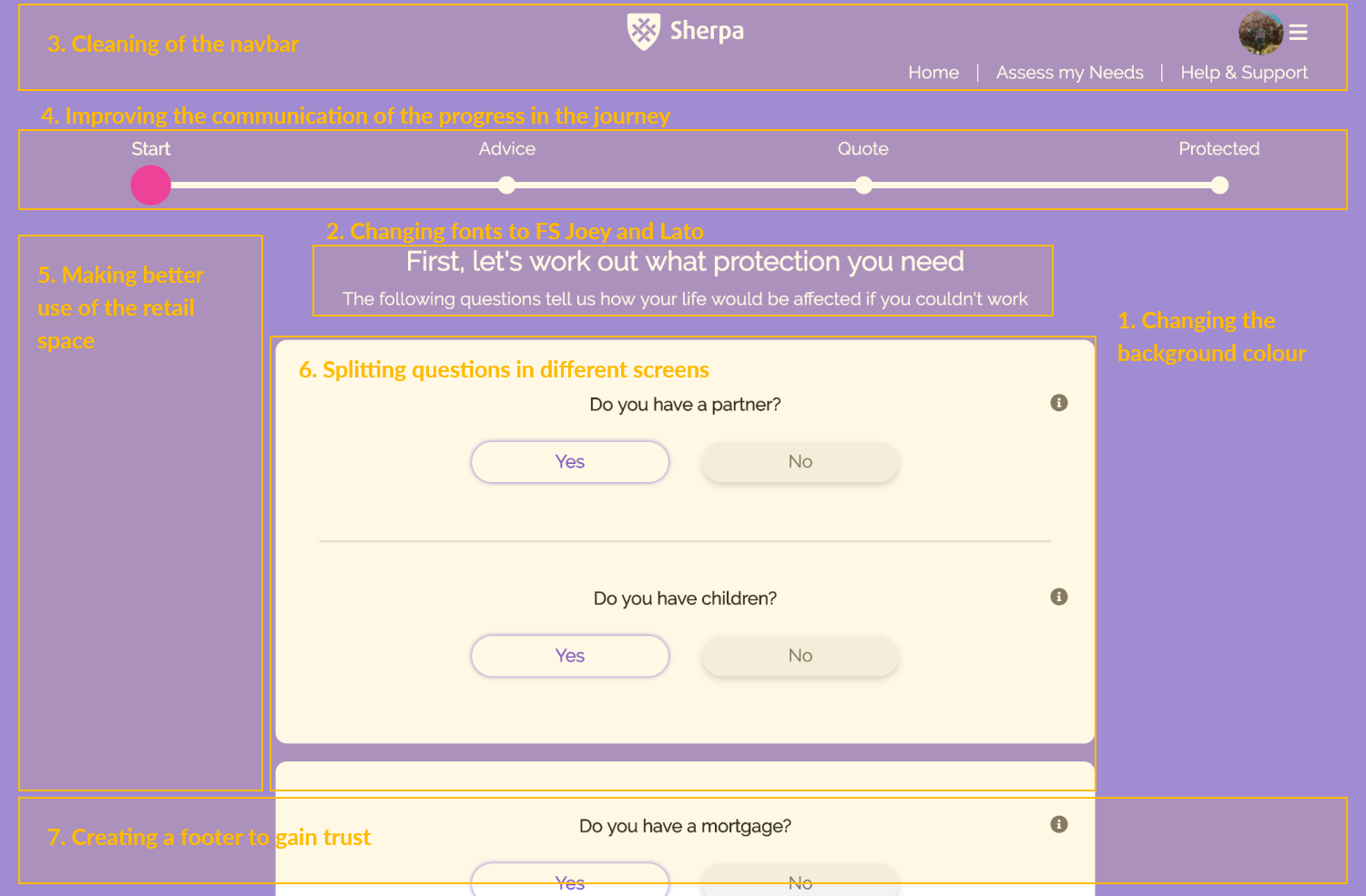 Sherpa β Redesigned Flow Page 60