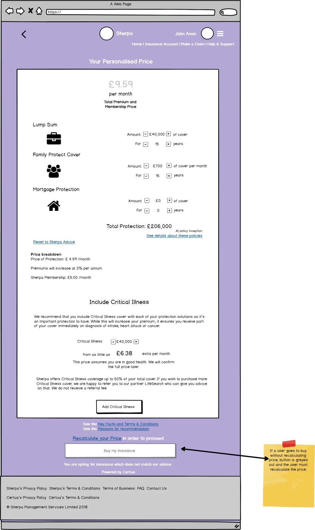 Redesigned Contact Card